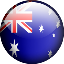 Australia button by Lassal