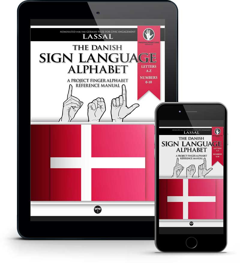 DSL Danish Sign Language Alphabet Reference Guide by Project FingerAlphabet