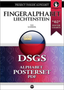 Fingeralphabet Liechtenstein von Project FingerAlphabet