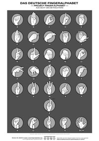 DGS Fingeralphabet