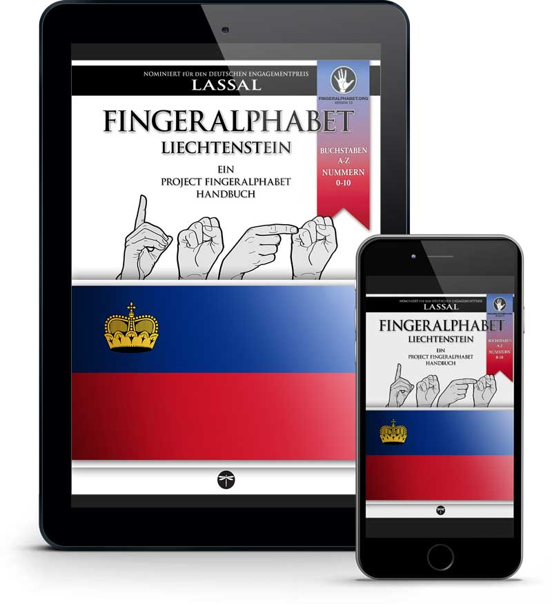 Liechtensteiner Fingeralphabet Referenz von Project FingerAlphabet