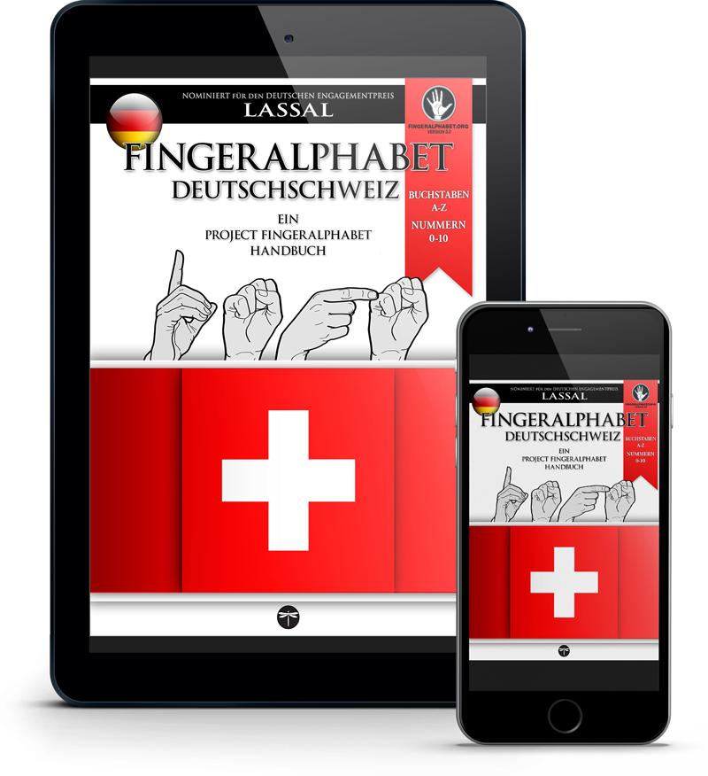 Das deutsche Fingeralphabet der Schweiz von Project FingerAlphabet